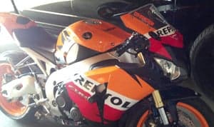 Decals on motorcycles