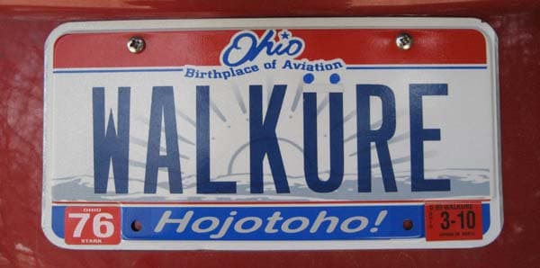 Vinyl Lettering for Customized License Plate