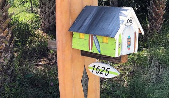 Custom Vinyl Mailbox Number