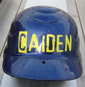 Baseball Helmet Decals Baseball Helmet Decals