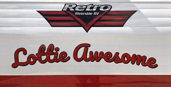 Custom Vinyl Trailer Lettering