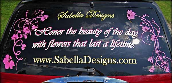 Artistic Window Lettering Artistic Window Lettering