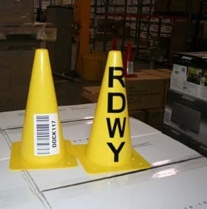 Custom Vinyl Lettering for Shipping Identification