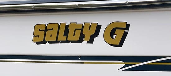 Custom Vinyl Boat Name Custom Vinyl Boat Name