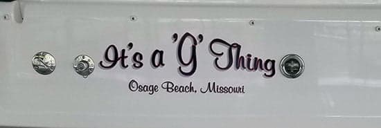 Custom Vinyl Boat Name Custom Vinyl Boat Name