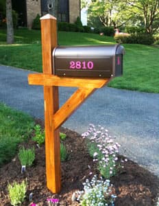 Mailbox Lettering Mailbox Lettering