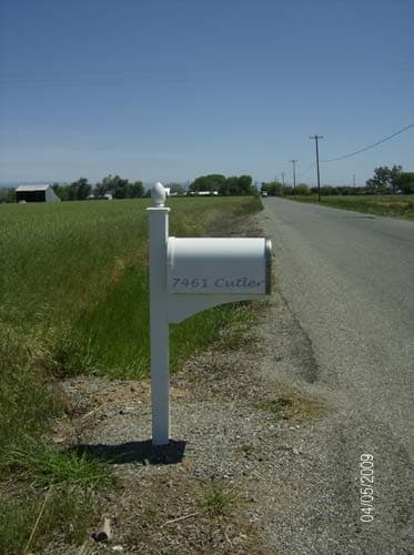 Mailbox Lettering Mailbox Lettering