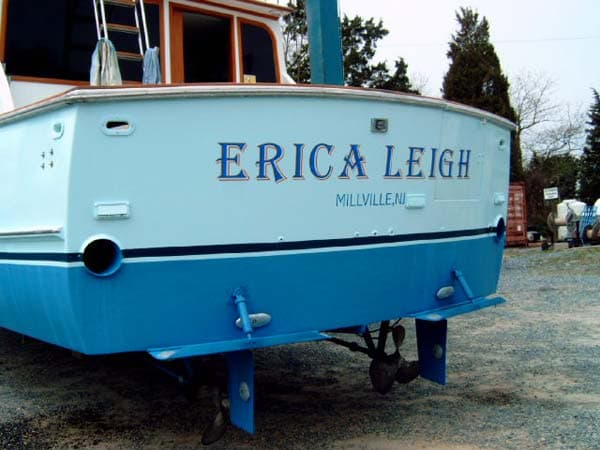 Boat Lettering Boat Lettering