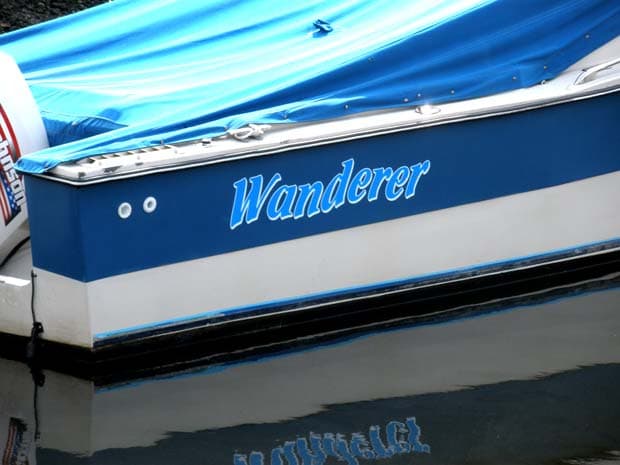 Boat Lettering Boat Lettering