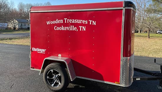 Custom Vinyl Trailer Lettering