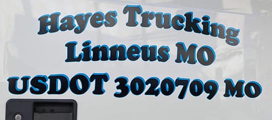 Cusotm Vinyl Truck Lettering Cusotm Vinyl Truck Lettering