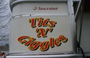 Boat Name Lettering