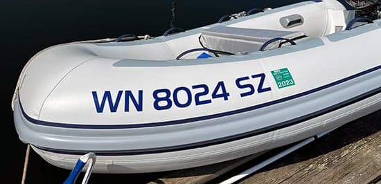 Custom Vinyl Boat Registration Numbers Custom Vinyl Boat Registration Numbers