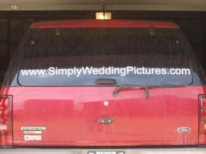 Vehicle Lettering
