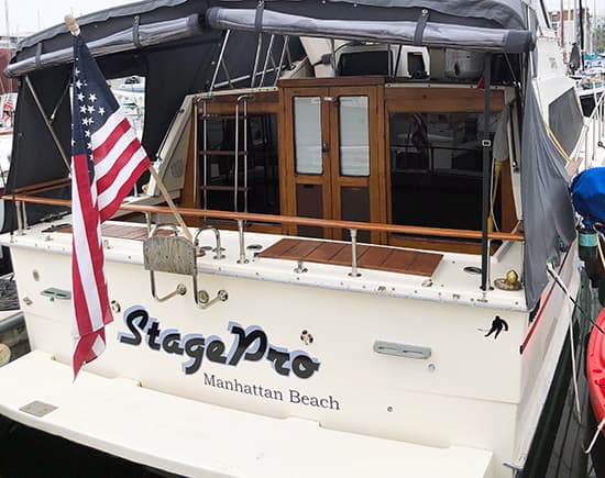 Custom Vinyl Boat Name Custom Vinyl Boat Name