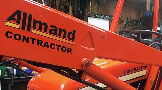 Custom Vinyl Decals on Equipment Custom Vinyl Decals on Equipment