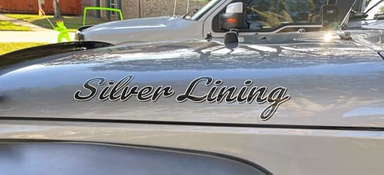 Custom Vinyl Jeep Lettering Custom Vinyl Jeep Lettering