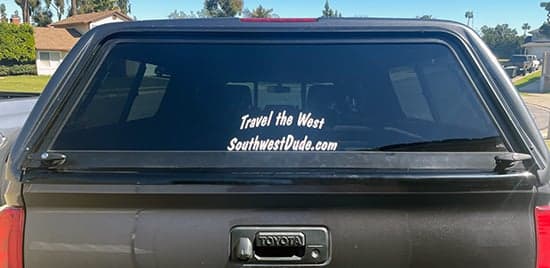 Custom Vinyl Vehicle Lettering