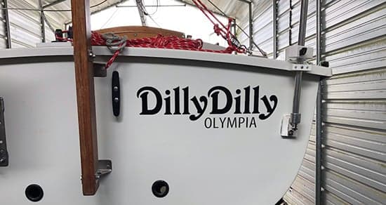 Custom Vinyl Boat Name Custom Vinyl Boat Name