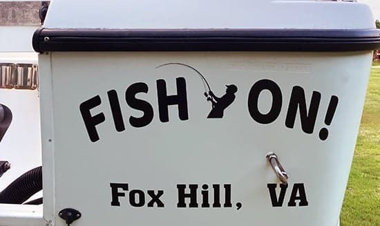 Custom Vinyl Boat Name Custom Vinyl Boat Name