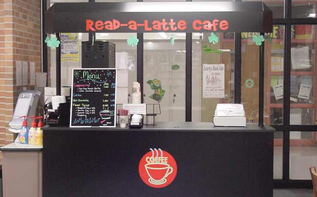 Custom Lettering for a Coffee Kiosk