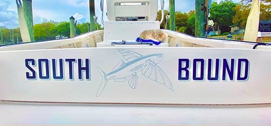 Custom Vinyl Boat Name Custom Vinyl Boat Name