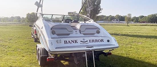 Custom Vinyl Boat Name Custom Vinyl Boat Name