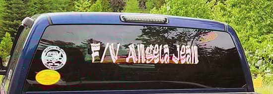 Custom Vinyl Rear Window Decal for Truck Custom Vinyl Rear Window Decal for Truck