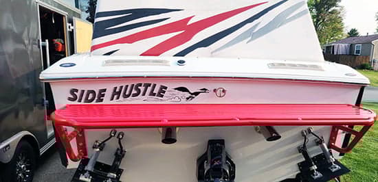 Custom Vinyl Boat Name Custom Vinyl Boat Name