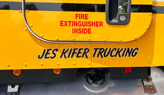 Custom Vinyl Truck Lettering Custom Vinyl Truck Lettering