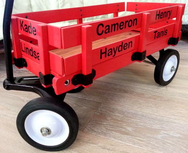 Kids Wagon Lettering Kids Wagon Lettering