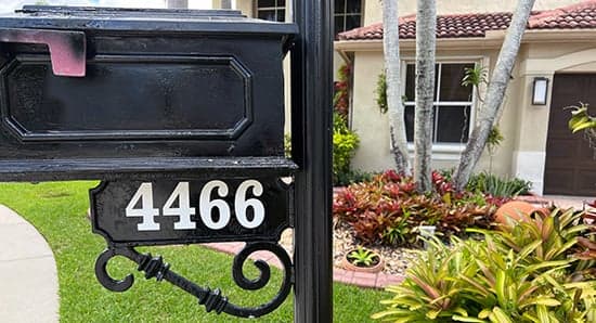 Custom Mailbox Numbers