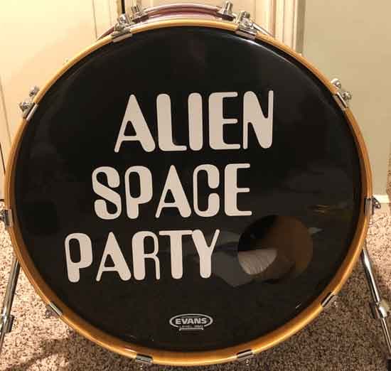 Custom Drum Lettering