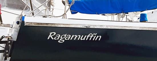 Custom Vinyl Boat Name Custom Vinyl Boat Name