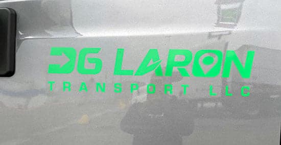 Custom Vinyl Truck Logo Custom Vinyl Truck Logo
