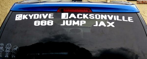 Car Rear Window Advertising