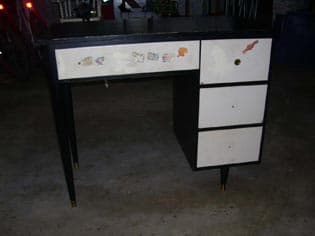 Desk Restore Before Picture