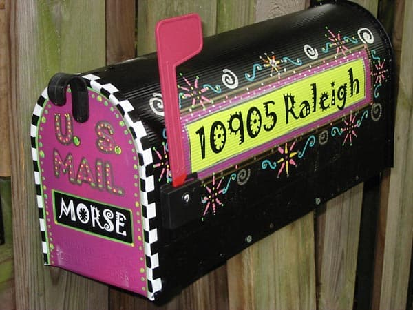 Mailbox Lettering