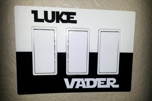 Custom Lightswitch Lettering Custom Lightswitch Lettering