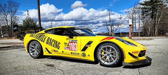 Custom Vinyl Racecar Livery