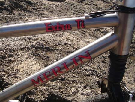 Vinyl Lettering on a Bike Frame Vinyl Lettering on a Bike Frame