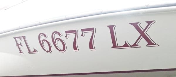 Custom Boat Numbers Custom Boat Numbers