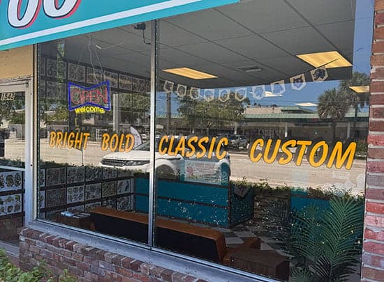 Custom Vinyl Window Lettering Custom Vinyl Window Lettering