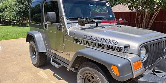 Custom Vinyl Jeep Lettering Custom Vinyl Jeep Lettering
