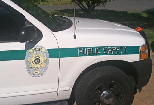 Custom Patrol Car Lettering