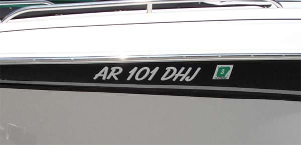 Boat Registration Number Boat Registration Number