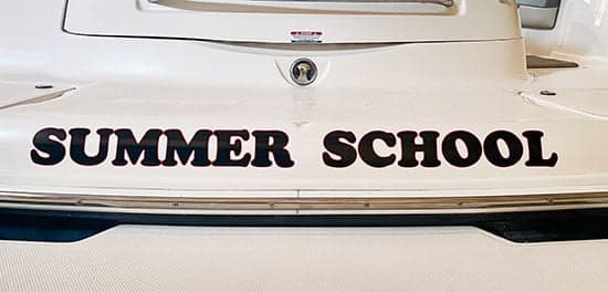 Custom Vinyl Boat Name Custom Vinyl Boat Name