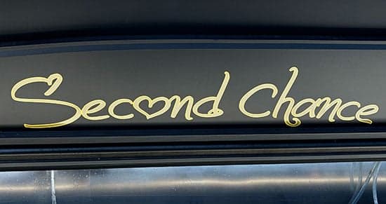 Custom Vinyl Boat Name