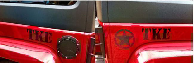 Vinyl Jeep Lettering Vinyl Jeep Lettering
