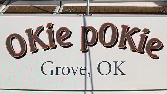 Custom Vinyl Boat Name